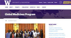 Desktop Screenshot of globalmedicines.org